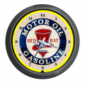 Neonuhr Red Hat Gasoline b